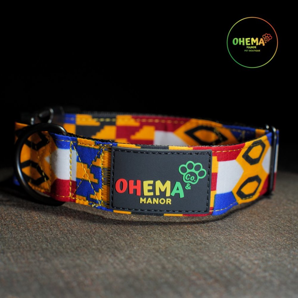 Mansa (African Print) Dog Collars